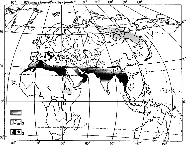 . 7.  :  Passer domesticus (L.)   P. hispaniolensis (Temm.) , 1936: 1 -   , 2 - , 3 -    